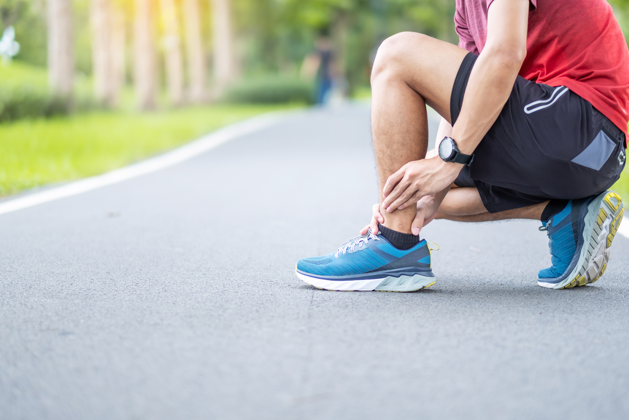Image showing pain in the ankle