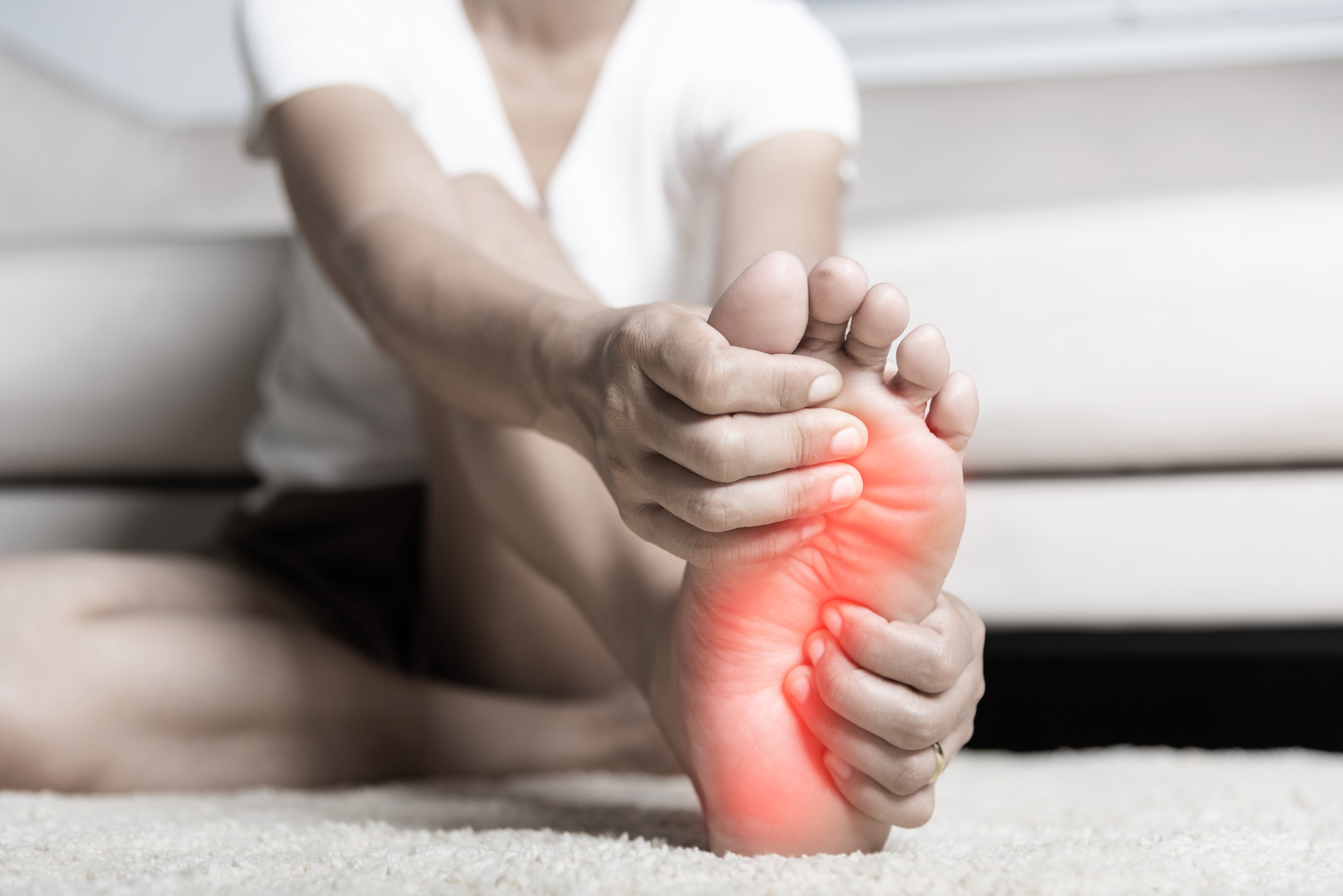 Image showing therapist fixing an ingrown nail