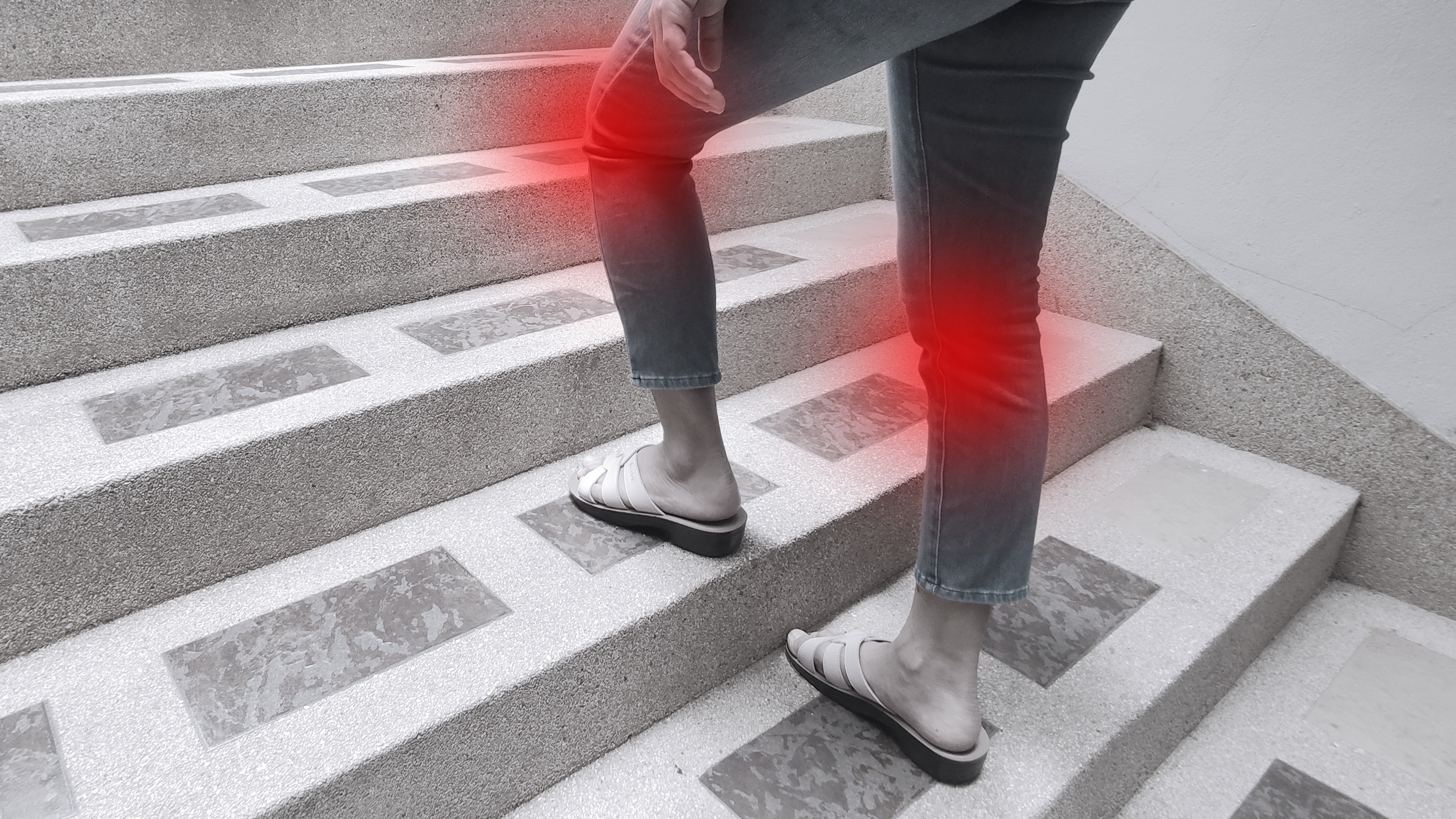 Image showing pain in the knee